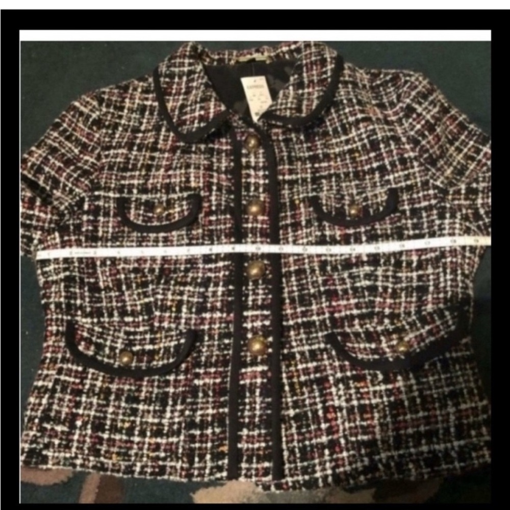 Vintage Express Blazer Jacket 12 NWT Beautiful Designer Look Dress Up Your Style